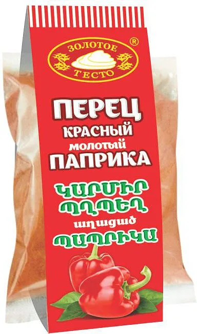 Перец красный молотый "Золотое тесто" 60г