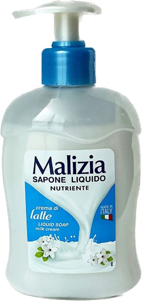 Мыло жидкое "Malizia" 300мл
