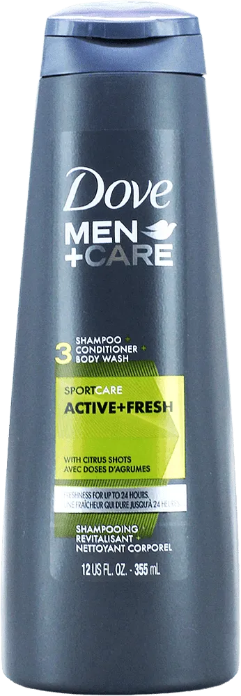 Shampoo-conditioner "Dove Men+Care Active Fresh" 355ml

