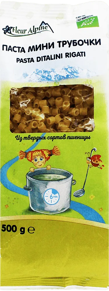 Մակարոն «Fleur Alpine Ditalini Rigati» 500գ