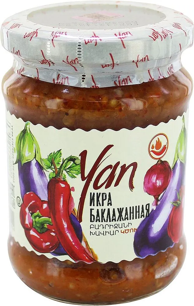 Խավիար սմբուկի կծու «Յան» 260գ
