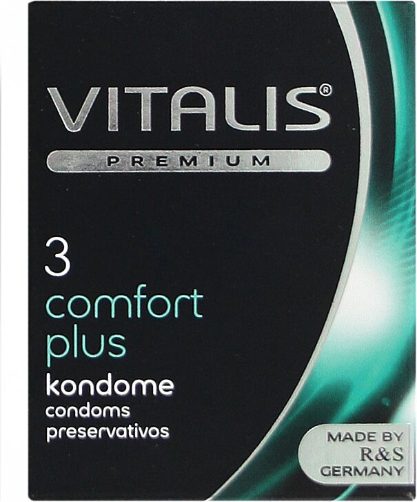 Презервативы "Vitalis Sensitive" 3шт 