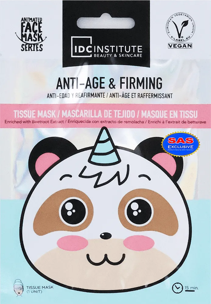 Kids face mask "IDC INSTITUTE ANTI AGE & FIRMING"
