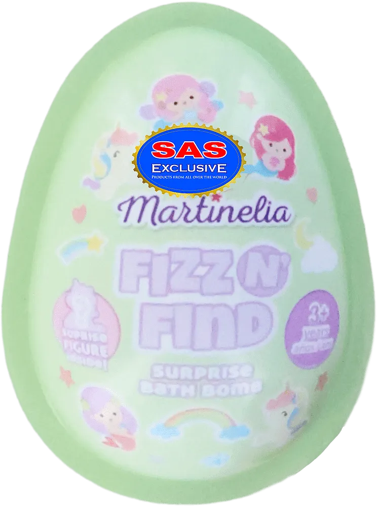 Kids bath bomb "Martinelia Fizzn Find" 150g
