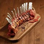 Seasoned lamb steak