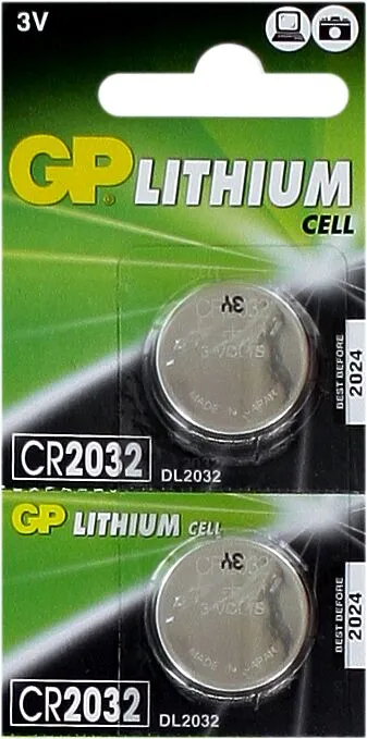 Battery "GP LithiumCR2032 3V " 1 pcs