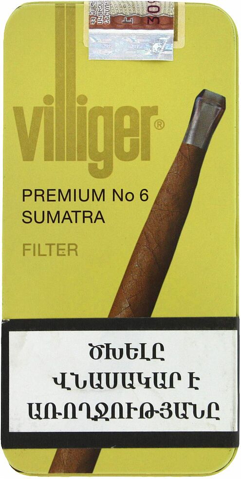 Cigars "Villiger Premium №6 Sumatra"