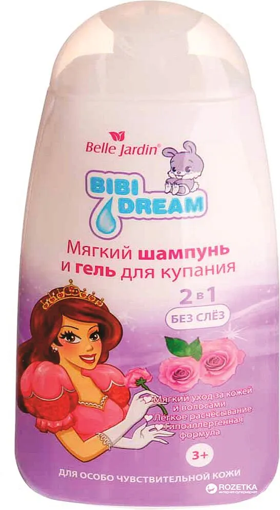 Baby shampoo-shower gel "Belle Jardin Bibi Dream" 300ml
