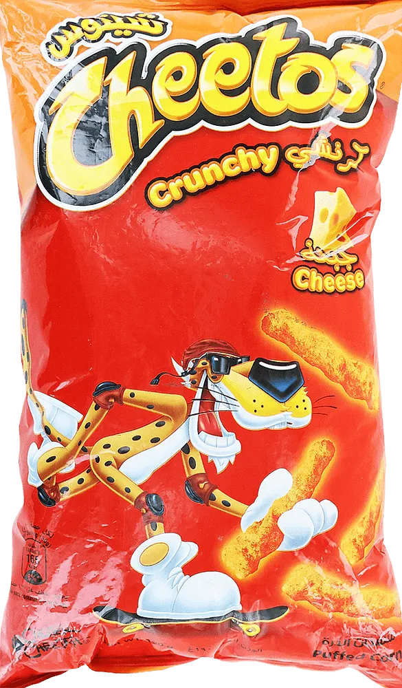 Չիպս պանրի «Cheetos Crunchy Cheese» 190գ
