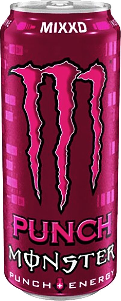 Էներգետիկ գազավորված ըմպելիք «Monster Punch» 0.5լ
