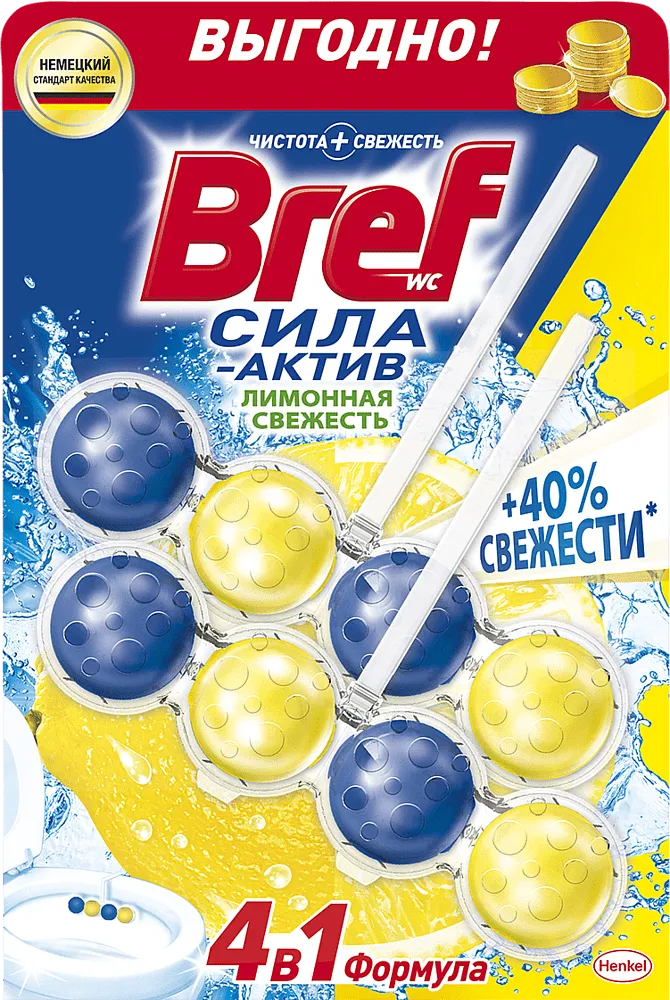 Toilet cleaner "Bref" 100g