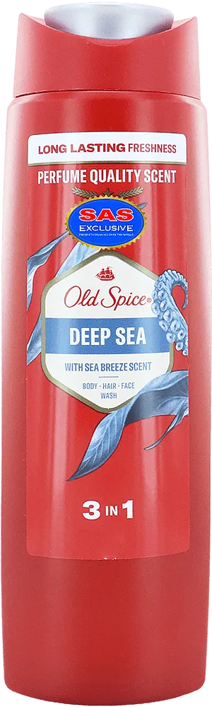 Гель для душа "Old Spice Deep Sea 3 in 1" 250мл