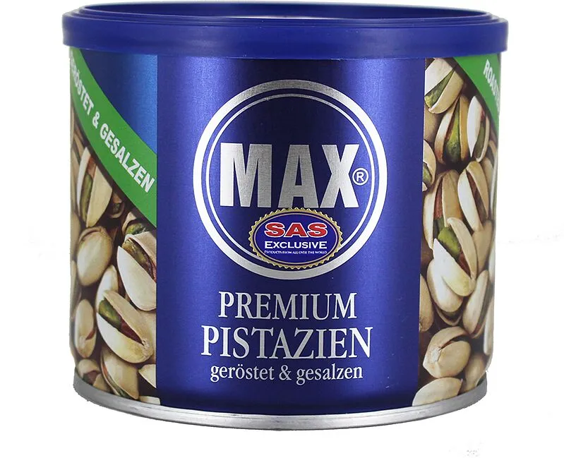 Salty pistachios "Max" 225g