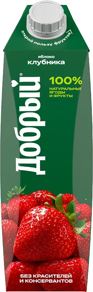 Strawberry juice "Dobriy" 1l 
