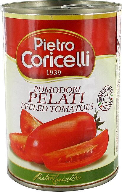 Peeled tomatoes with souse "Pietro Coricelli" 400g 