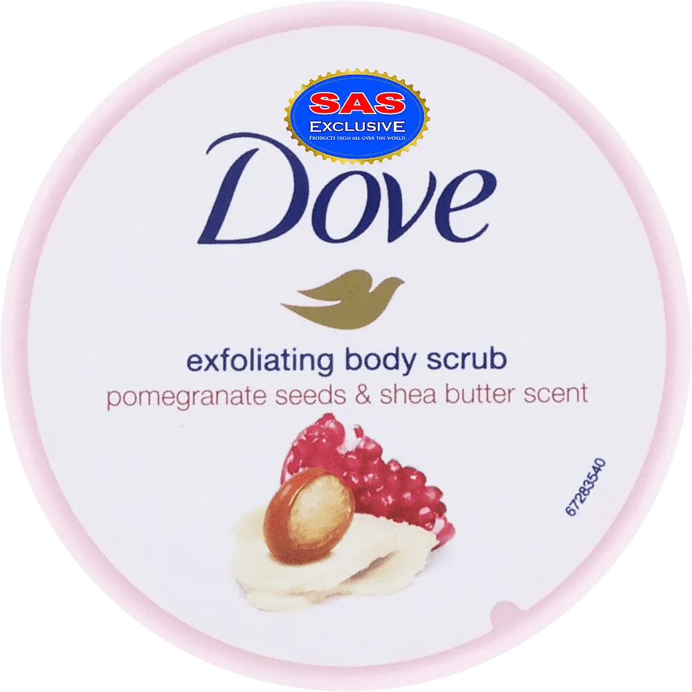 Скраб для тела "Dove Pomegranate & Shea" 225мл 