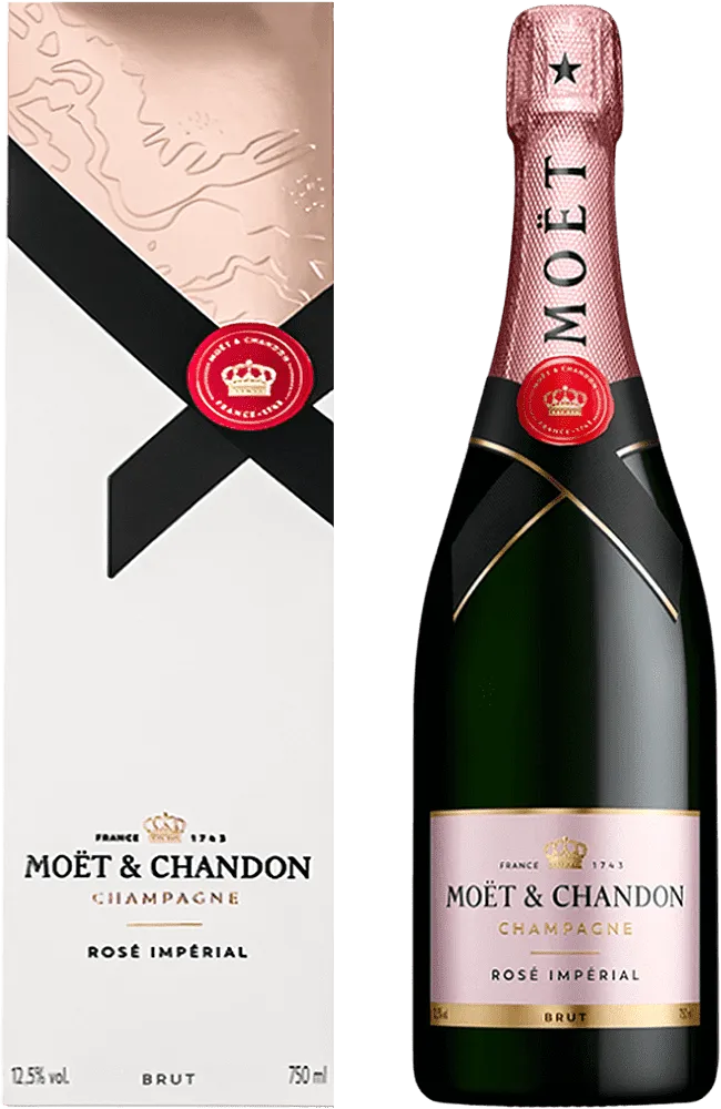 Шампанское "Moet & Chandon Rose Imperial Brut" 0.75л   