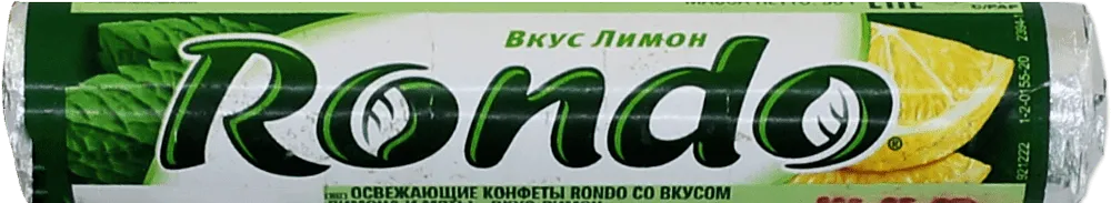 Mint & lemon drops "Rondo" 30g
