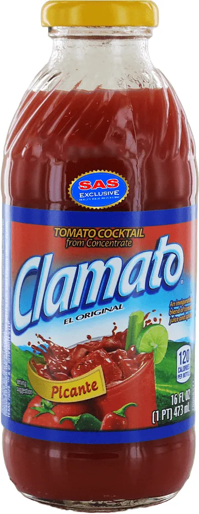 Լոլիկի կոկտեյլ կծու «Clamato» 473մլ