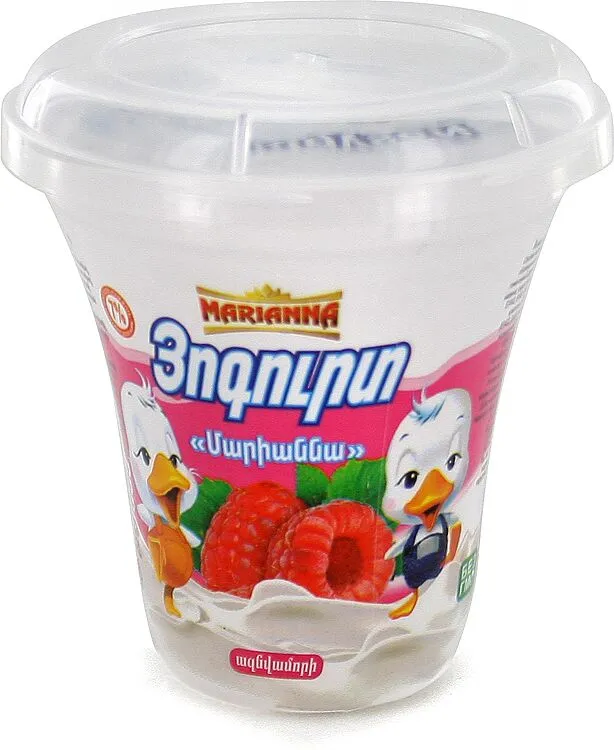 Yogurt raspberry "Marianna" 115g,  richness:  7%