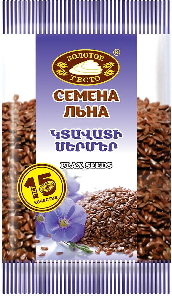 Flax seeds "Zolotoe testo" 90g