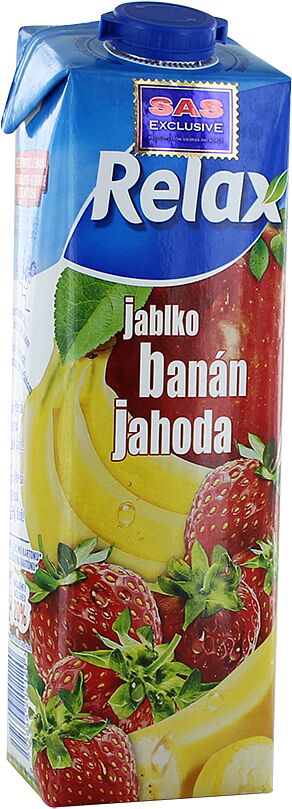 Juice "Relax" 1l Apple, banana & strawberry