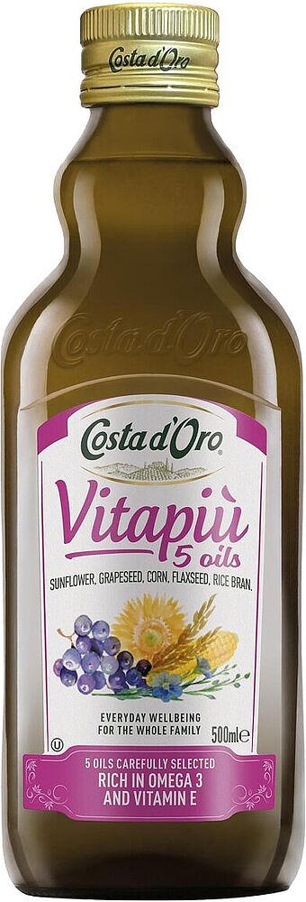 Seed oil "Costa d'Oro" 500ml