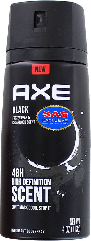 Дезодорант аэрозольный "Axe Black" 113мл