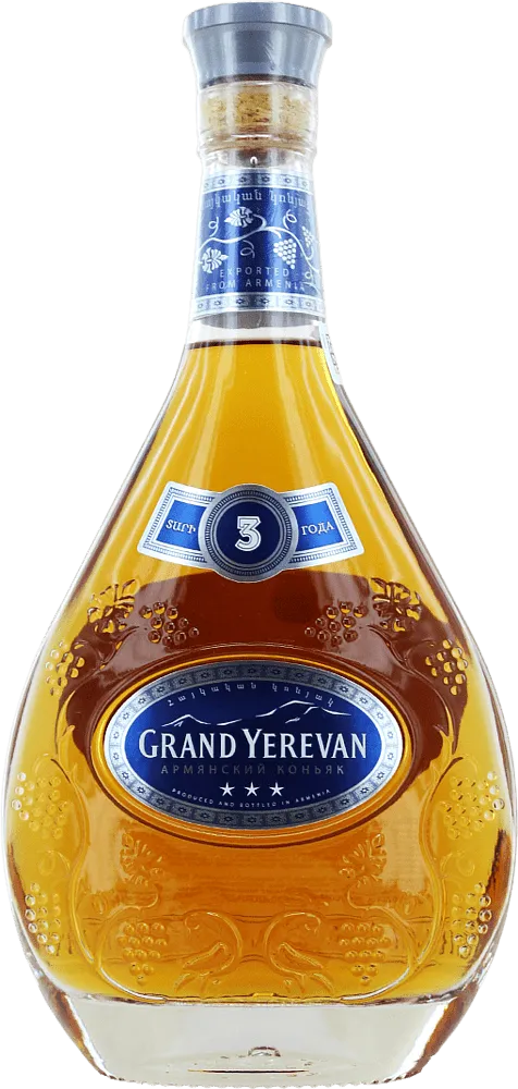 Cognac "Grand Yerevan 3*" 0.5l