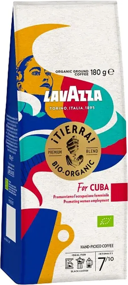Ground coffee "Lavazza Bio Organic" 180g
