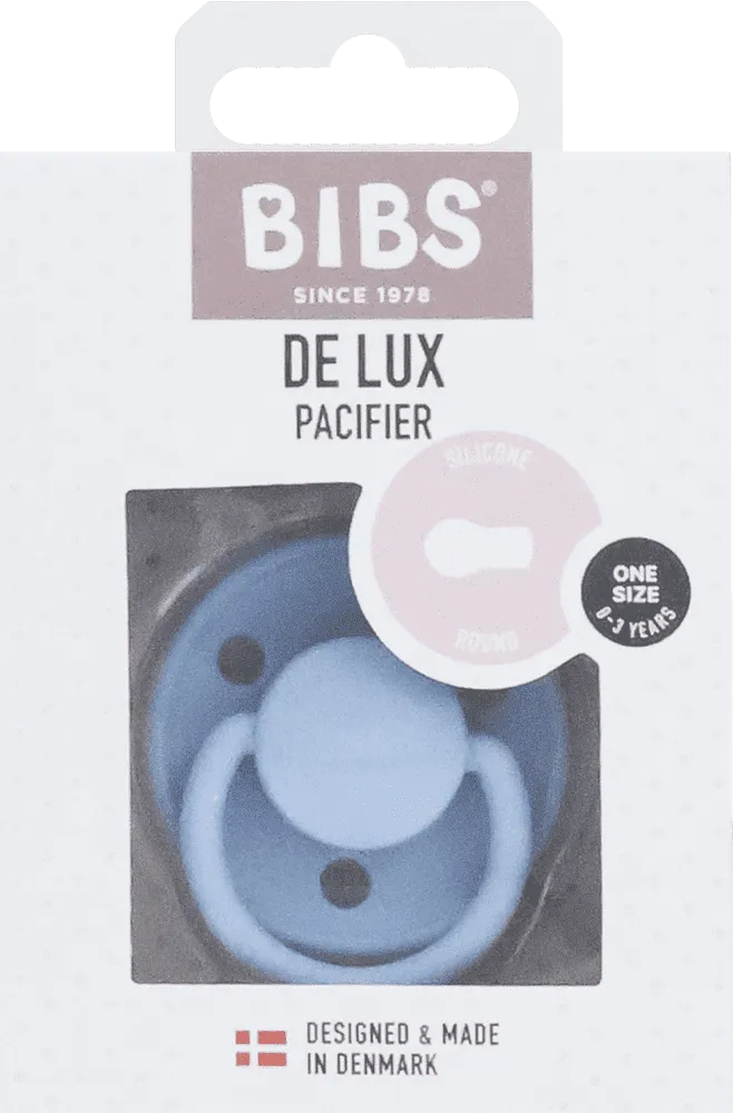 Ծծակ «BIBS De Lux Pacifier One Size»
