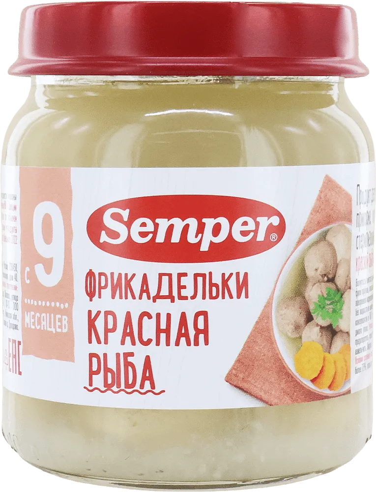 Фрикадельки из красной рыбы "Semper" 100г