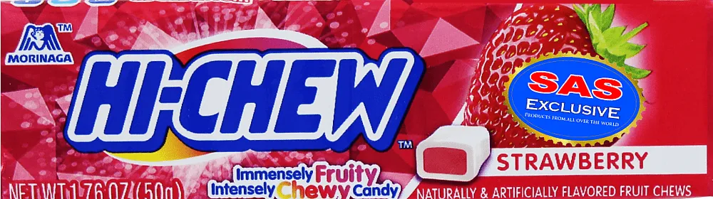 Chewing candy with strawberry flavor "Morinaga Hi Chew" 50g

