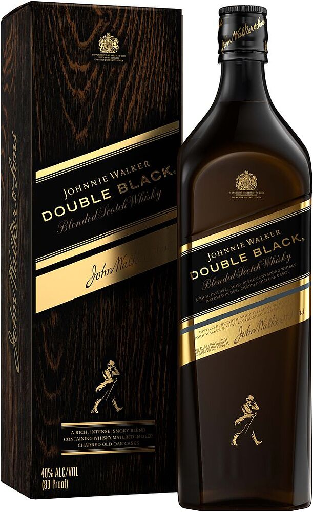 Վիսկի «Johnnie Walker Double Black» 0.7լ