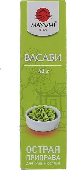 Паста васаби "Mayumi Васаби" 43г