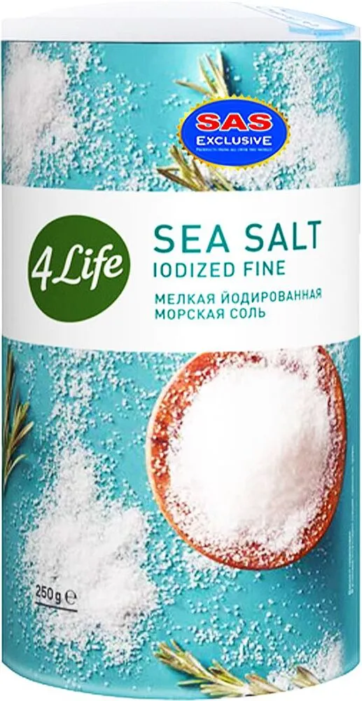 Sea Salt "4 life" 0.25kg