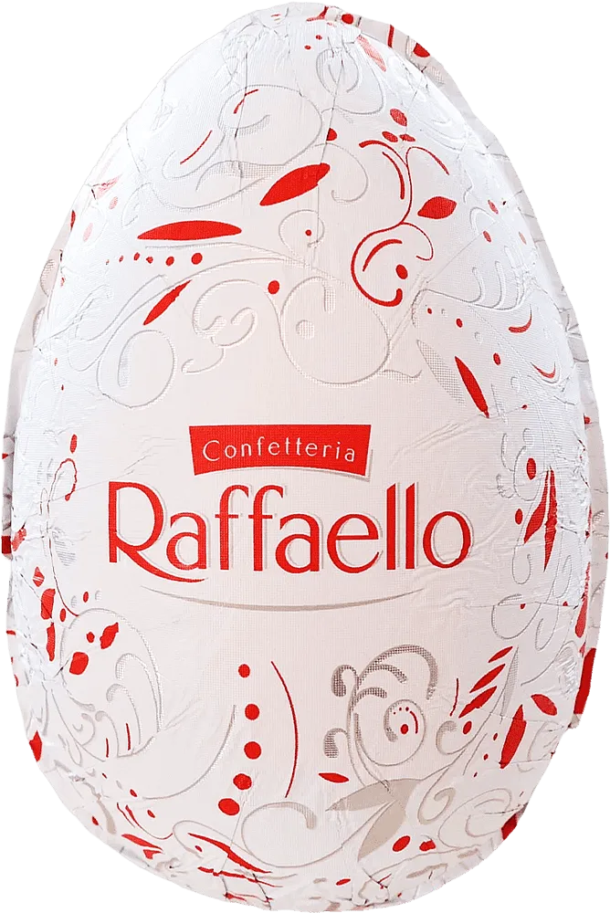 Chocolate egg "Raffaello" 100g
