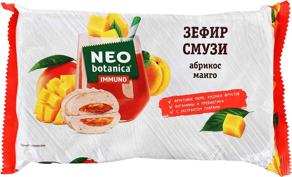 Zefir with apricot and mango filling "Rot Front Neo Botanica" 280g
