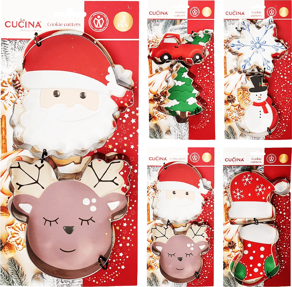 Christmas baking pan 2 pcs