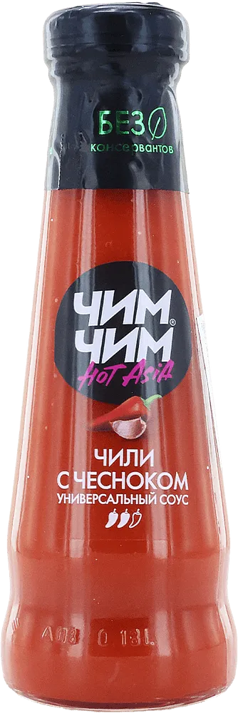 Sauce with chilli & garlic "Chim Chim Hot Asia" 210g
