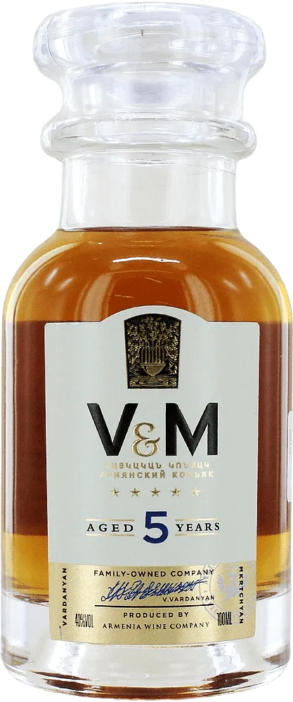 Cognac "V&M 5*" 100ml
