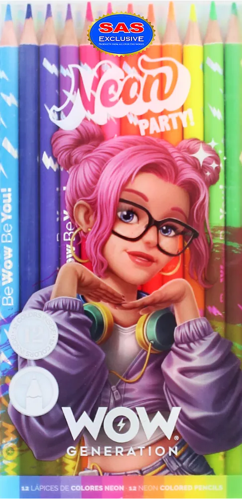Colour pencils "WOW generation" 12 pcs
