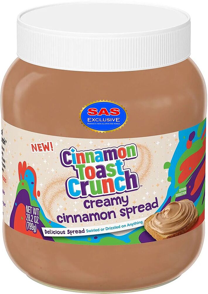 Դարչինի կրեմ «Cinnamon Toast Crunch Creamy» 799գ