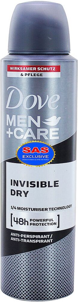 Antiperspirant - deodorant "Dove Invisible Dry" 150ml