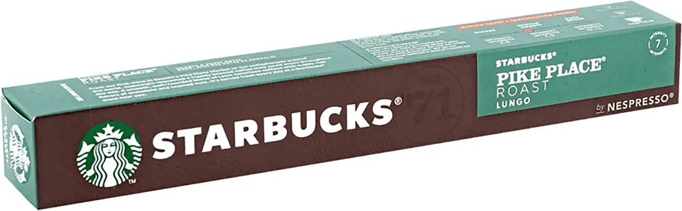 Պատիճ սուրճի «Starbucks Pink Place Lungo» 10հատ, 53գ