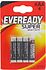 Batteries "Eveready Super Heavy Duty  AAA" 4pcs