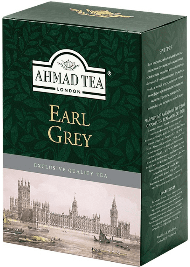 Թեյ սև «Ahmad Earl Grey Tea» 100գ
