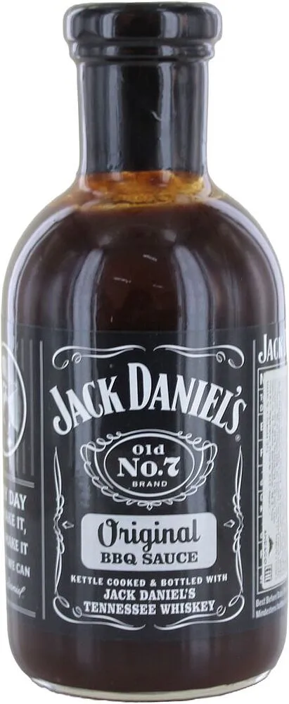 Barbecue sauce "Jack Daniel's Original" 553g
