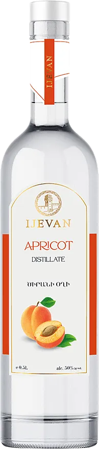 Apricot vodka "Ijevan" 0.5l