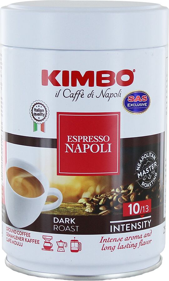 Кофе эспрессо "Kimbo Espresso Napoletano" 250г